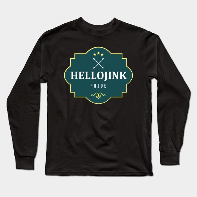 Original Badge Long Sleeve T-Shirt by Hellojink